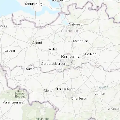 Map showing location of Itterbeek (50.838030, 4.249480)
