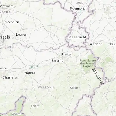 Map showing location of Jemeppe-sur-Meuse (50.617010, 5.498490)