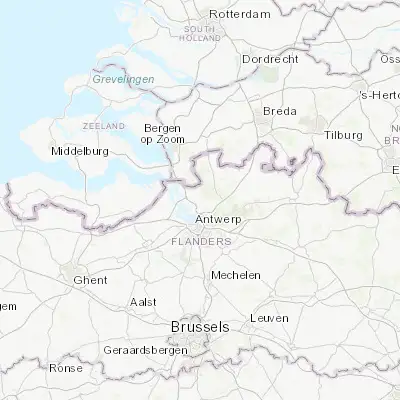 Map showing location of Kapellen (51.313770, 4.435390)