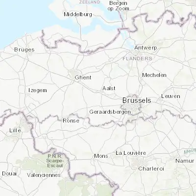 Map showing location of Kerksken (50.890680, 3.994780)