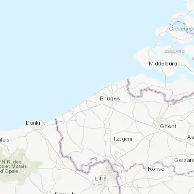 Map showing location of Klemskerke (51.242220, 3.024010)