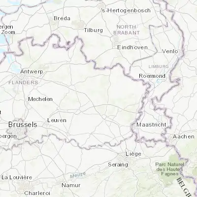 Map showing location of Koersel (51.059090, 5.271210)