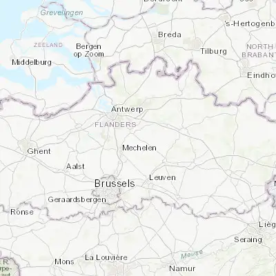 Map showing location of Koningshooikt (51.096070, 4.609920)
