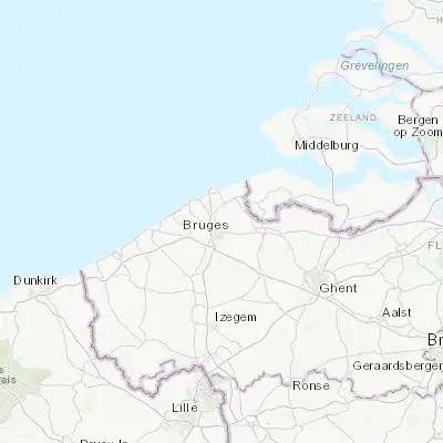 Map showing location of Koolkerke (51.239310, 3.247450)