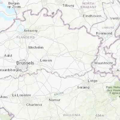 Map showing location of Kortenaken (50.908620, 5.059680)
