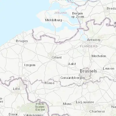 Map showing location of Laarne (51.030780, 3.850770)