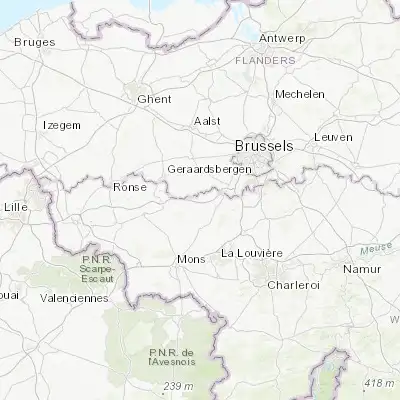 Map showing location of Lettelingen (50.683330, 4.083330)