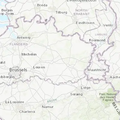Map showing location of Lummen (50.987720, 5.191210)