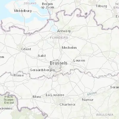 Map showing location of Machelen (50.910610, 4.441740)