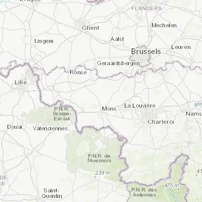 Map showing location of Masnuy-Saint-Jean (50.532090, 3.940320)