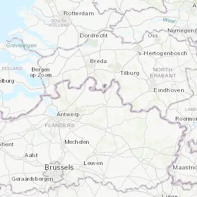 Map showing location of Merksplas (51.358510, 4.865130)