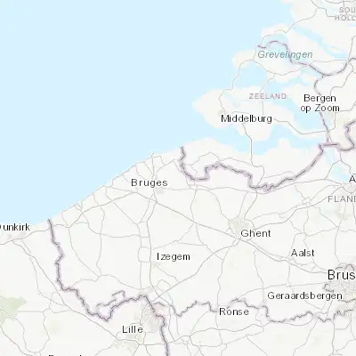 Map showing location of Moerkerke (51.245470, 3.342510)