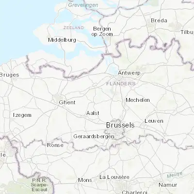 Map showing location of Moerzeke (51.069140, 4.161370)