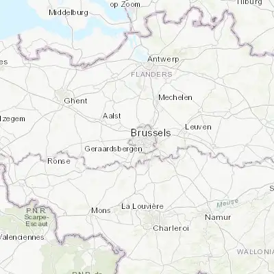 Map showing location of Molenbeek-Saint-Jean (50.849900, 4.312480)