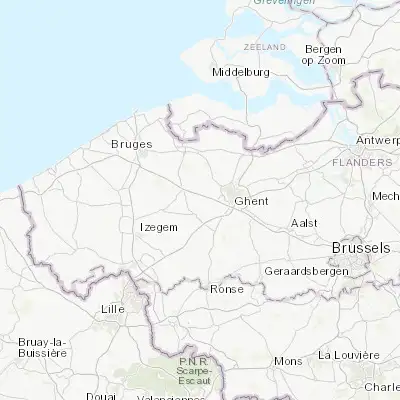 Map showing location of Nevele (51.035310, 3.545740)