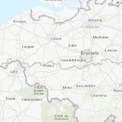 Map showing location of Onkerzele (50.782120, 3.911450)