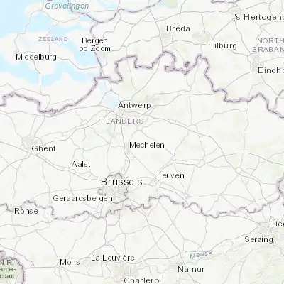 Map showing location of Onze-Lieve-Vrouw-Waver (51.062650, 4.579410)