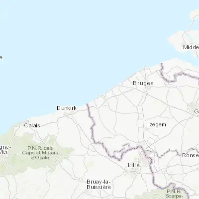 Map showing location of Oostduinkerke (51.115650, 2.682170)