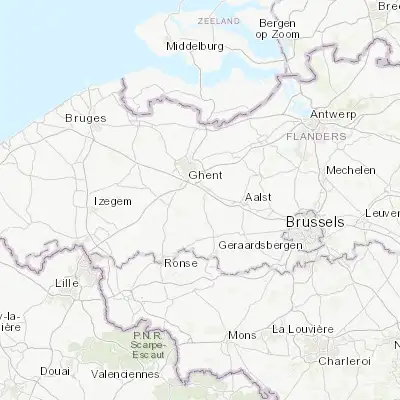 Map showing location of Oosterzele (50.952610, 3.798260)