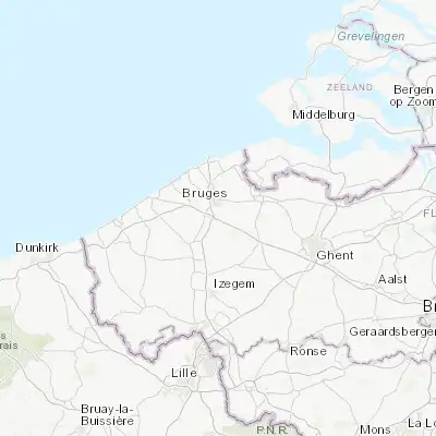 Map showing location of Oostkamp (51.154320, 3.231280)