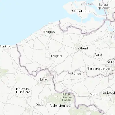 Map showing location of Oostrozebeke (50.920930, 3.337990)
