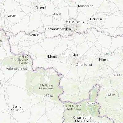Map showing location of Ressaix (50.422850, 4.194420)