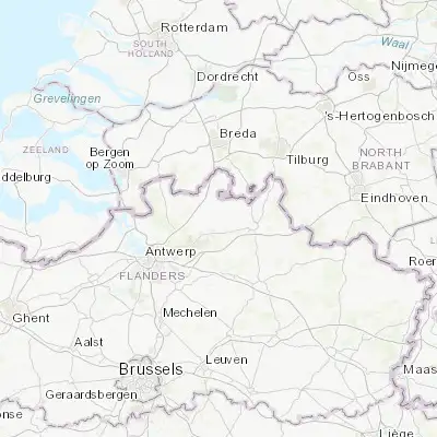 Map showing location of Rijkevorsel (51.347950, 4.760530)