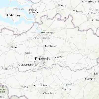 Map showing location of Rijmenam (51.001600, 4.584050)