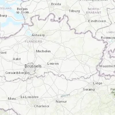 Map showing location of Rillaar (50.973760, 4.891770)