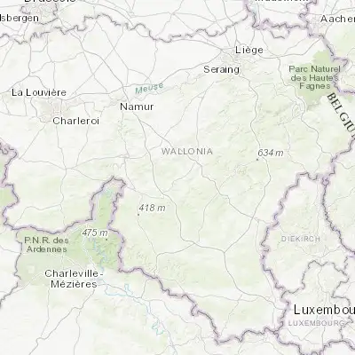 Map showing location of Rochefort (50.163100, 5.221600)