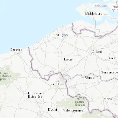 Map showing location of Roeselare (50.946530, 3.122690)