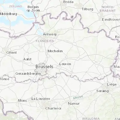Map showing location of Rotselaar (50.953020, 4.716650)