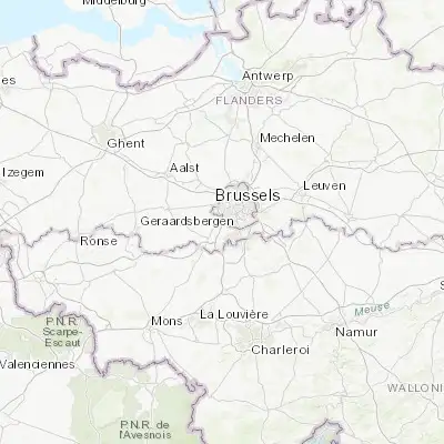 Map showing location of Ruisbroek (50.790150, 4.297710)