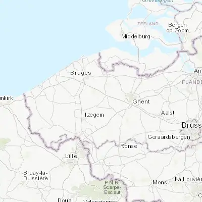 Map showing location of Ruiselede (51.040390, 3.394160)