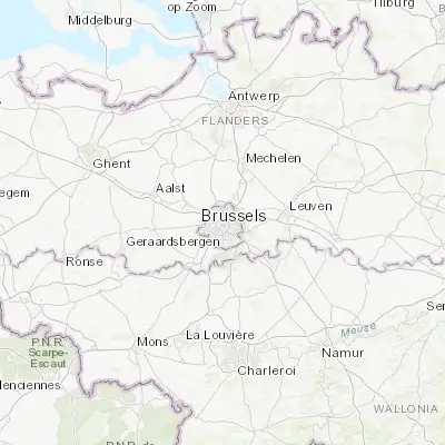 Map showing location of Saint-Josse-ten-Noode (50.853800, 4.372820)