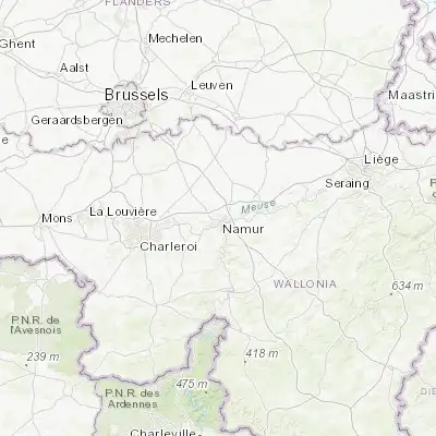 Map showing location of Saint-Servais (50.476300, 4.836560)