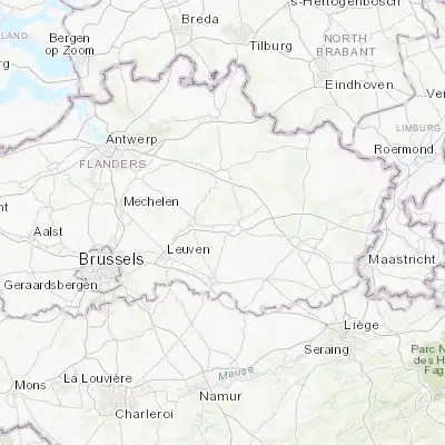 Map showing location of Scherpenheuvel (50.980750, 4.975520)