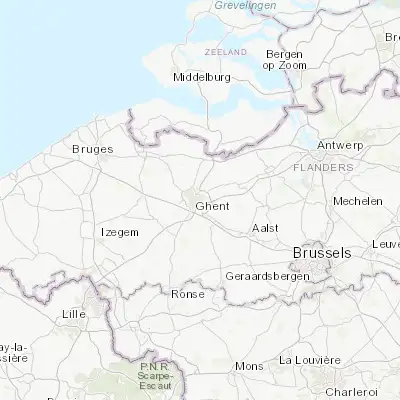 Map showing location of Sint-Amandsberg (51.059470, 3.749430)