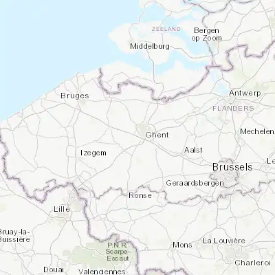 Map showing location of Sint-Denijs-Westrem (51.021350, 3.672020)
