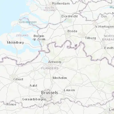 Map showing location of Sint-Job-in-'t-Goor (51.299070, 4.572890)