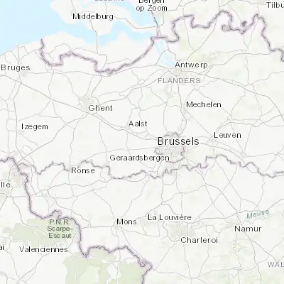 Map showing location of Sint-Katherina-Lombeek (50.873140, 4.153600)