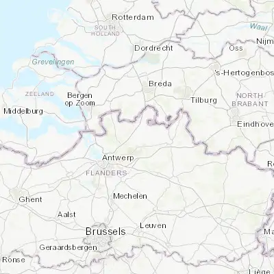 Map showing location of Sint-Lenaarts (51.348680, 4.680090)