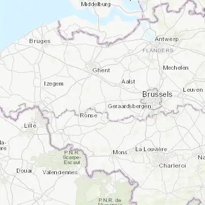 Map showing location of Sint-Maria-Lierde (50.818670, 3.844360)