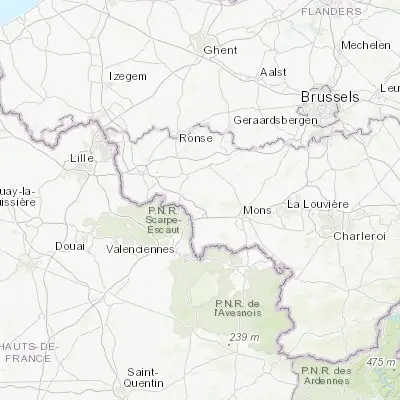 Map showing location of Stambruges (50.509390, 3.716210)