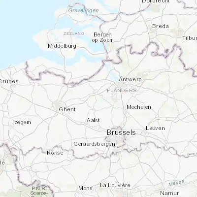 Map showing location of Tielrode (51.113030, 4.177070)