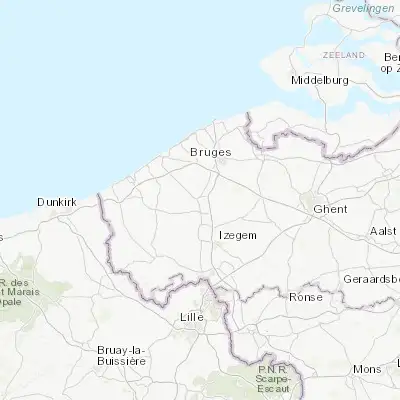 Map showing location of Torhout (51.065600, 3.100850)