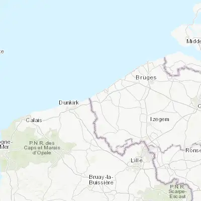 Map showing location of Veurne (51.073160, 2.668030)