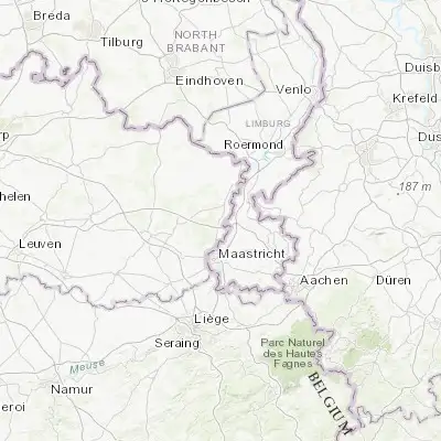 Map showing location of Vucht (50.978320, 5.711000)