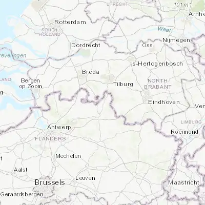 Map showing location of Weelde (51.407770, 4.992510)