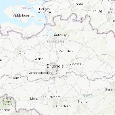 Map showing location of Weerde (50.973450, 4.474870)